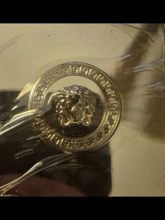 Versace Other - Versace Gold Compact Mirror with Black Case